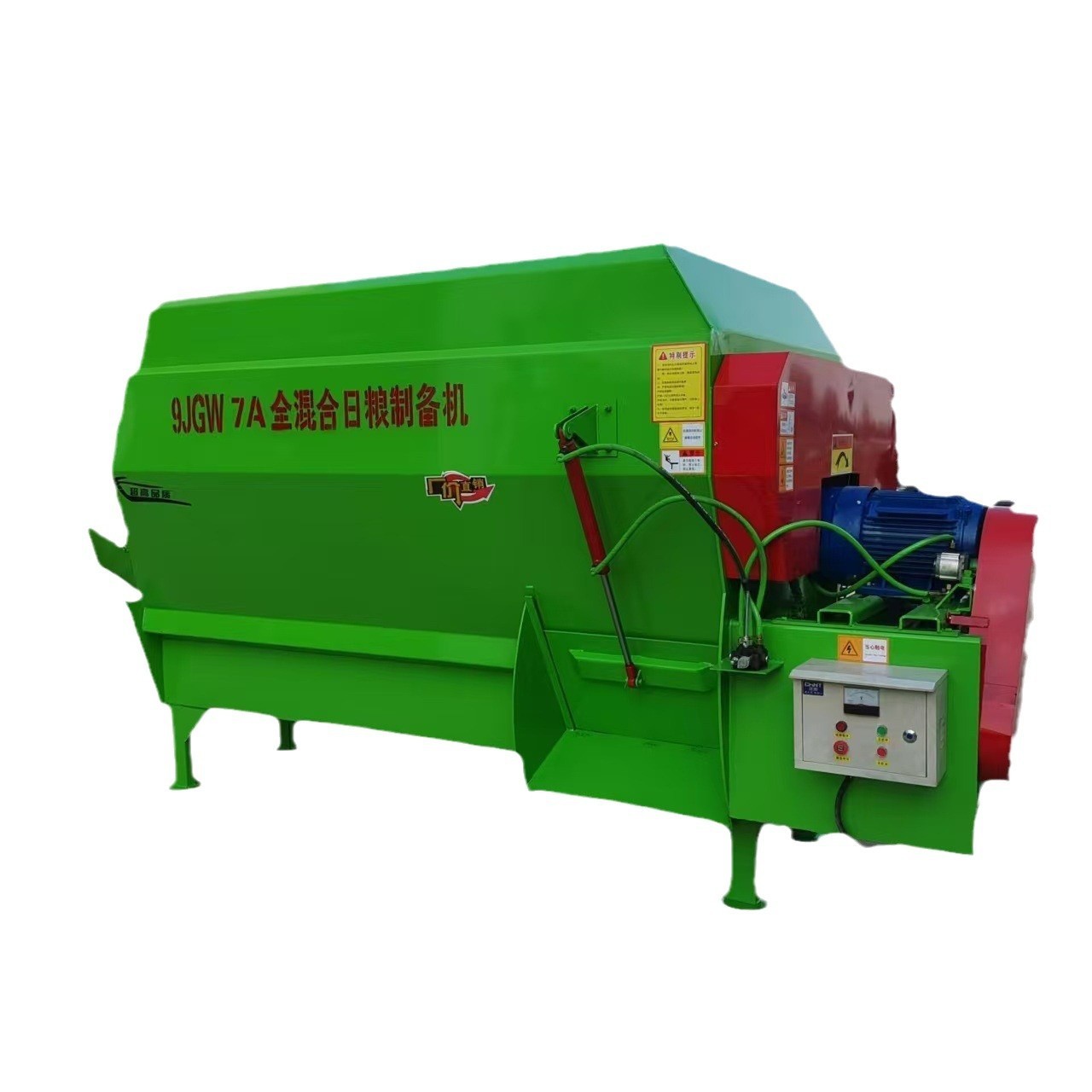 搅拌机 粉碎柔丝机 TMR饲料搅拌机 全日粮混合制备机 1台图5