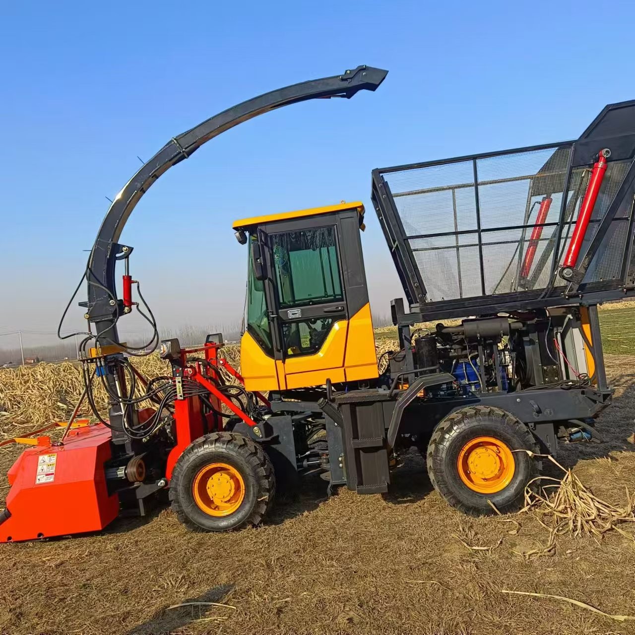 青储机 牧草收获机 玉米秸秆回收机 1台图3