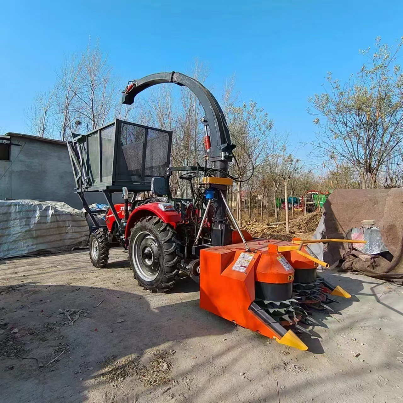 青储机 牧草收获机 玉米秸秆回收机 1台图2