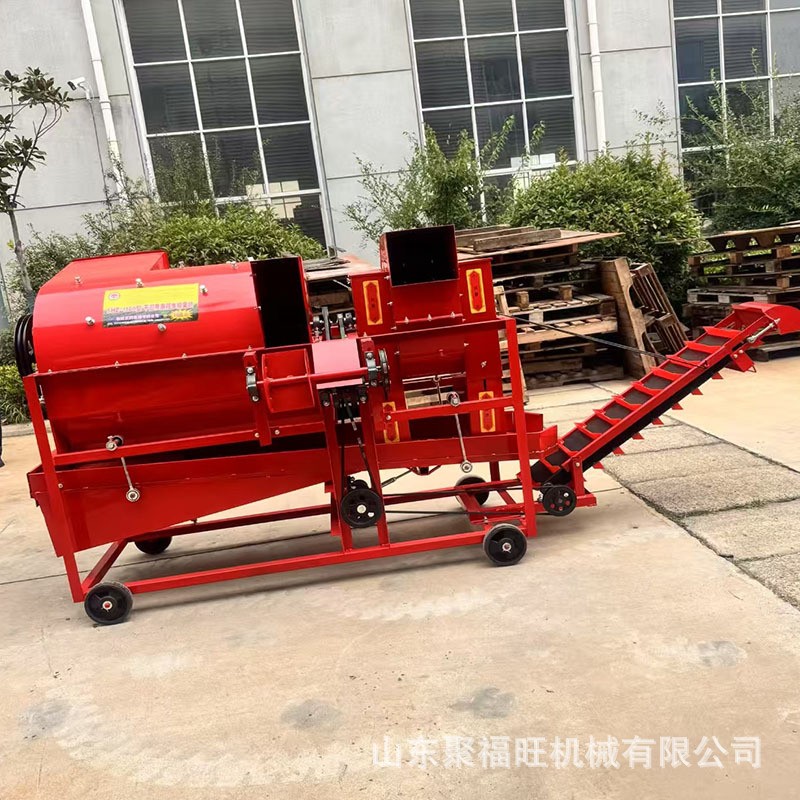 家用电动鲜花生摘果机 中大型花生脱秧机 干湿两用自动装袋摔果机 1台图3