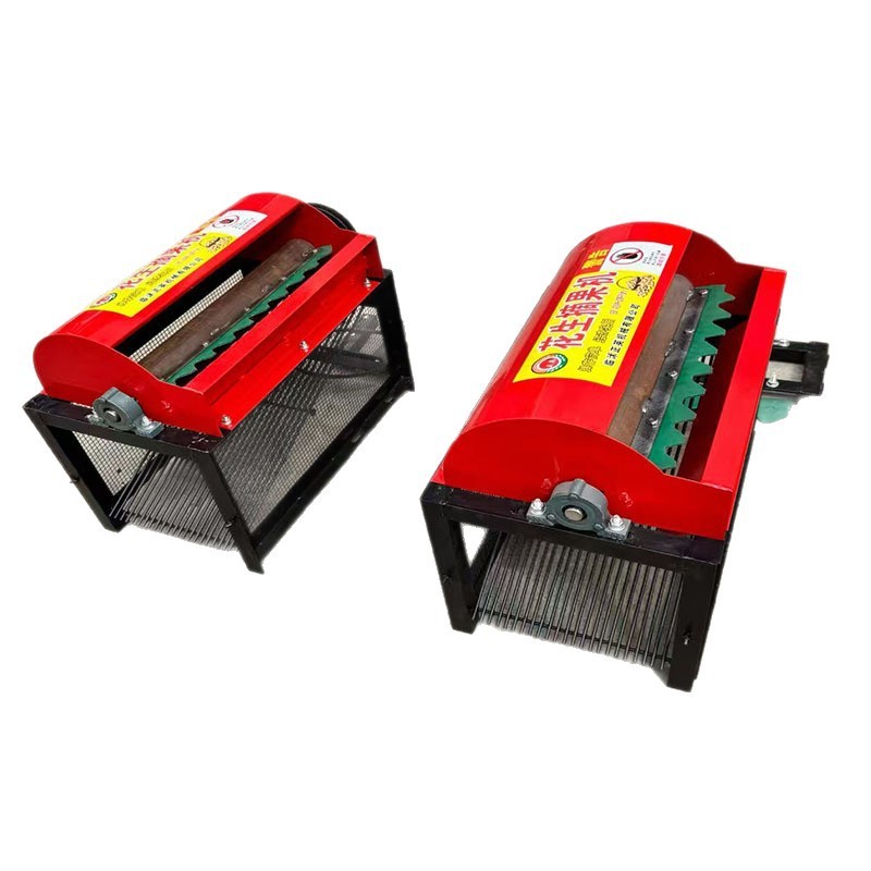 家用电动鲜花生摘果机 中大型花生脱秧机 干湿两用自动装袋摔果机 1台图5