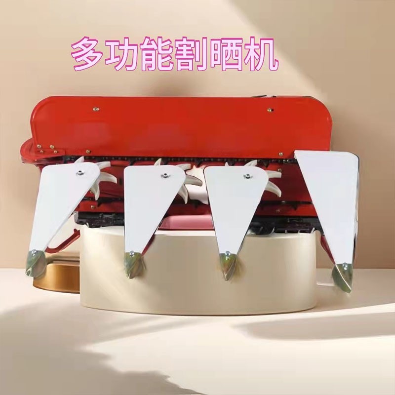 柴油苜蓿草艾草收割机 手扶是水稻小麦割晒机 皇竹草甜叶菊割倒机 1台图4