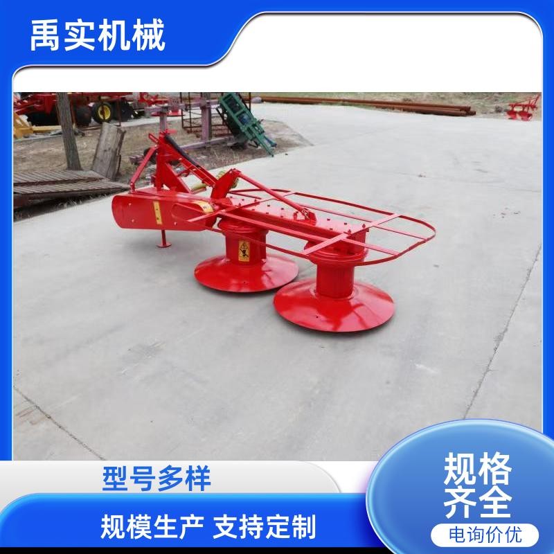 农用拖拉机悬挂式后置双圆盘割草机 牧草收割机 牧场除草机器 1台图5