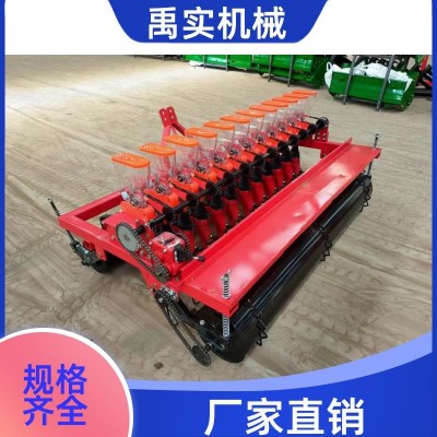 禹实机械 拖拉机带动 蔬菜播种机 播种施肥一体机 圆桶款 1台