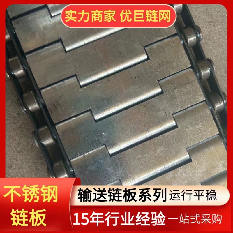 不锈钢链板工业传送带沥水冲孔果蔬清洗烘干大节距不锈钢 冲孔链板 5米图4