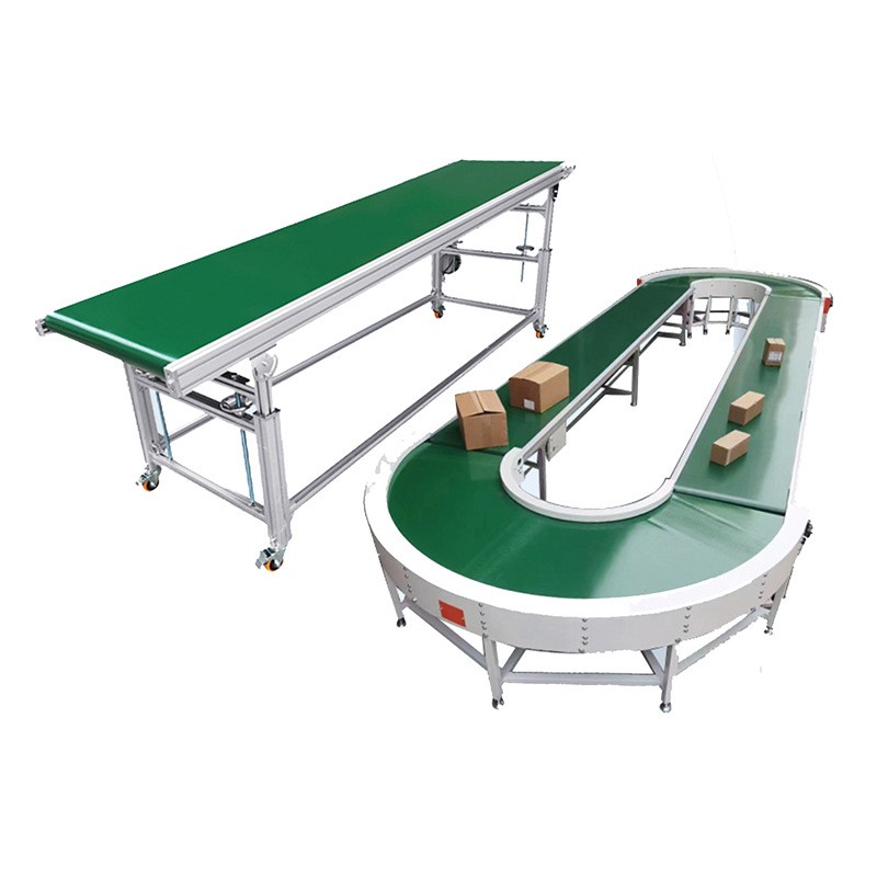 车间流水线环形输送机小型注塑机升降输送带爬坡无缝接驳传送带 1台图4