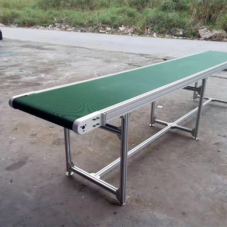 不锈钢食品输送机皮带流水线工作台物流分拣线带式自动化传送带机 1米图2