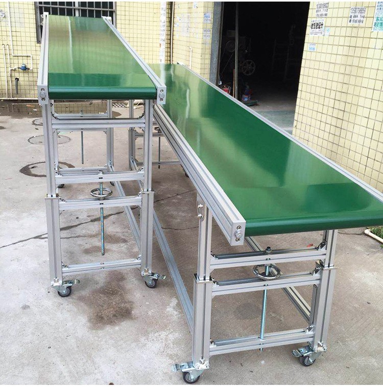 不锈钢食品输送机皮带流水线工作台物流分拣线带式自动化传送带机 1米图3