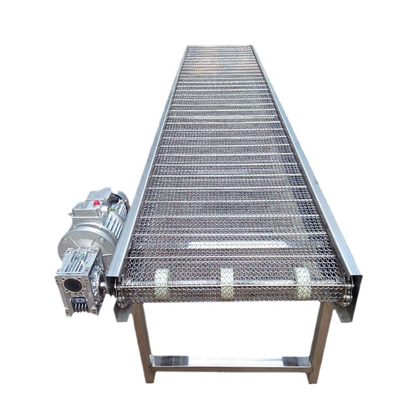 耐高温传动带食品蔬果清洗烘干网链运输机不锈钢网带输送机流水线 1米图5