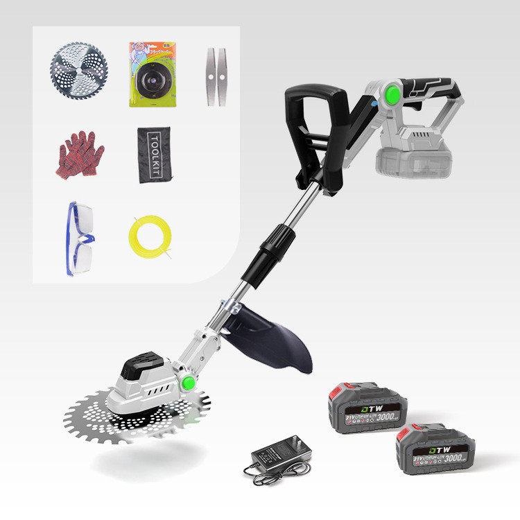 无刷锂电大功率割草机家用除草割草开荒前后双调节2025款工厂直发图3