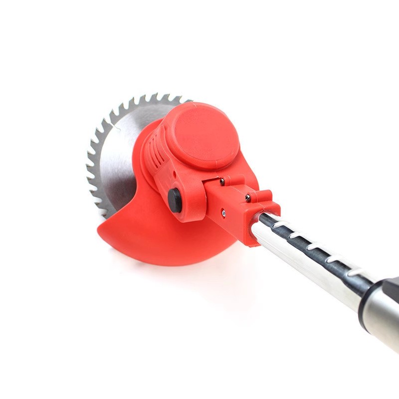 锂电除草机草坪修剪机打草机锄除草电动割草机家用无绳草割灌机图3