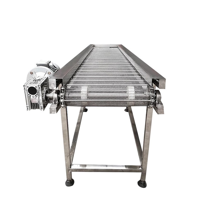 304食品网带输送机快递物流分拣输送带水果蔬菜烘干不锈 钢流水线 1台图5