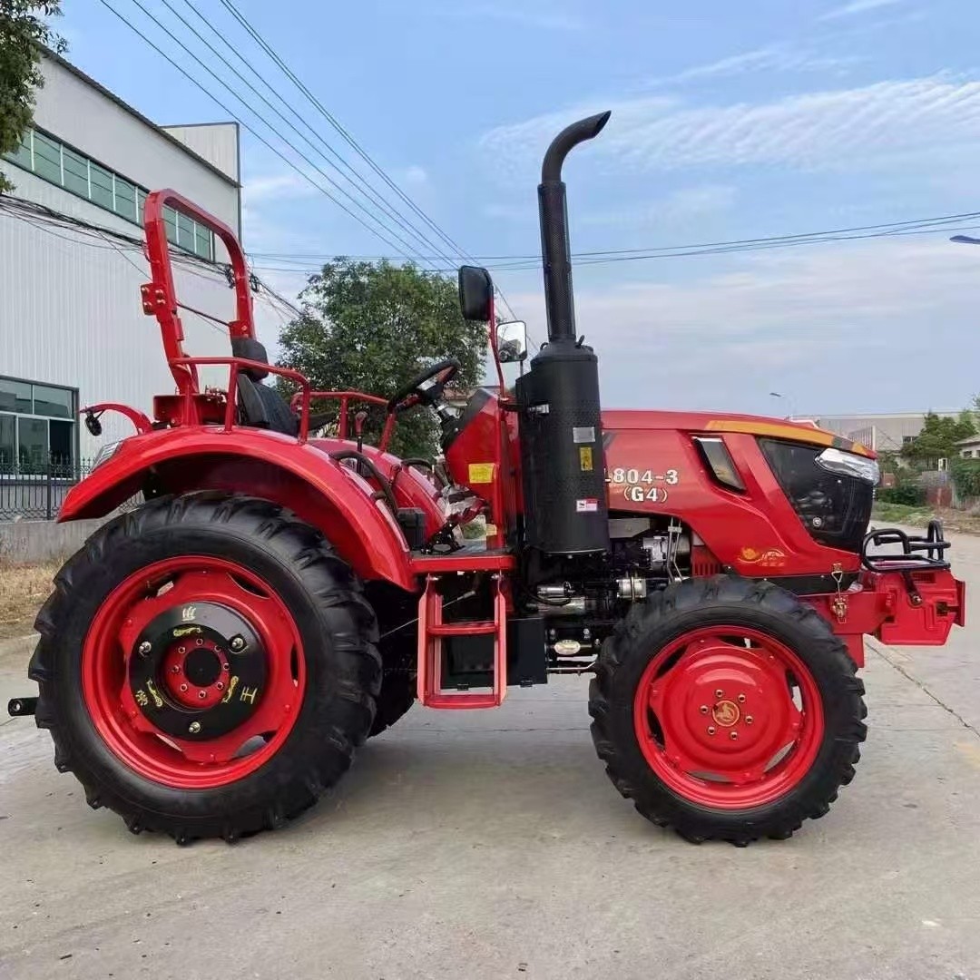 齐鲁常力504四轮拖拉机 804多功能耕地犁地机 补后直提播种施肥旋耕 1台图2