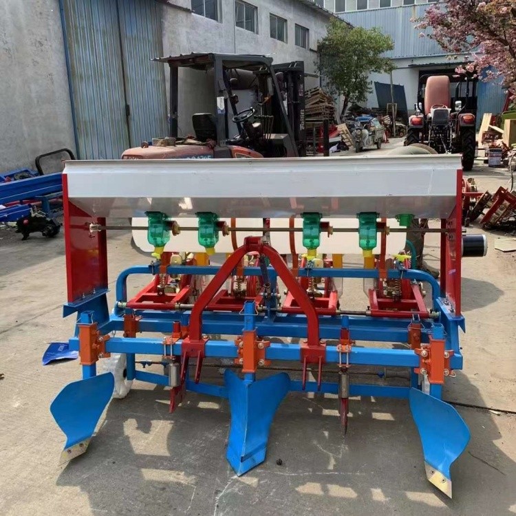 一垄两行毛豆覆膜点播机膜上点播玉米自动覆膜机春花生播种盖膜机 1台图4
