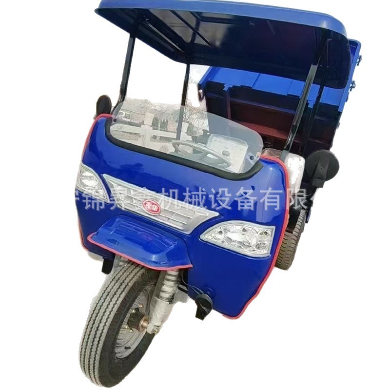 果园农用小型三轮车自卸燃柴油农机小型灵活翻斗爬坡载重王三马子 1台图5