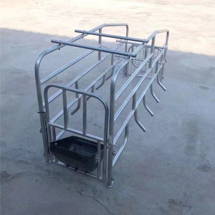 落地式母猪产床厂家批发产保两用落地式单体猪用设备母猪分娩床 1套图2