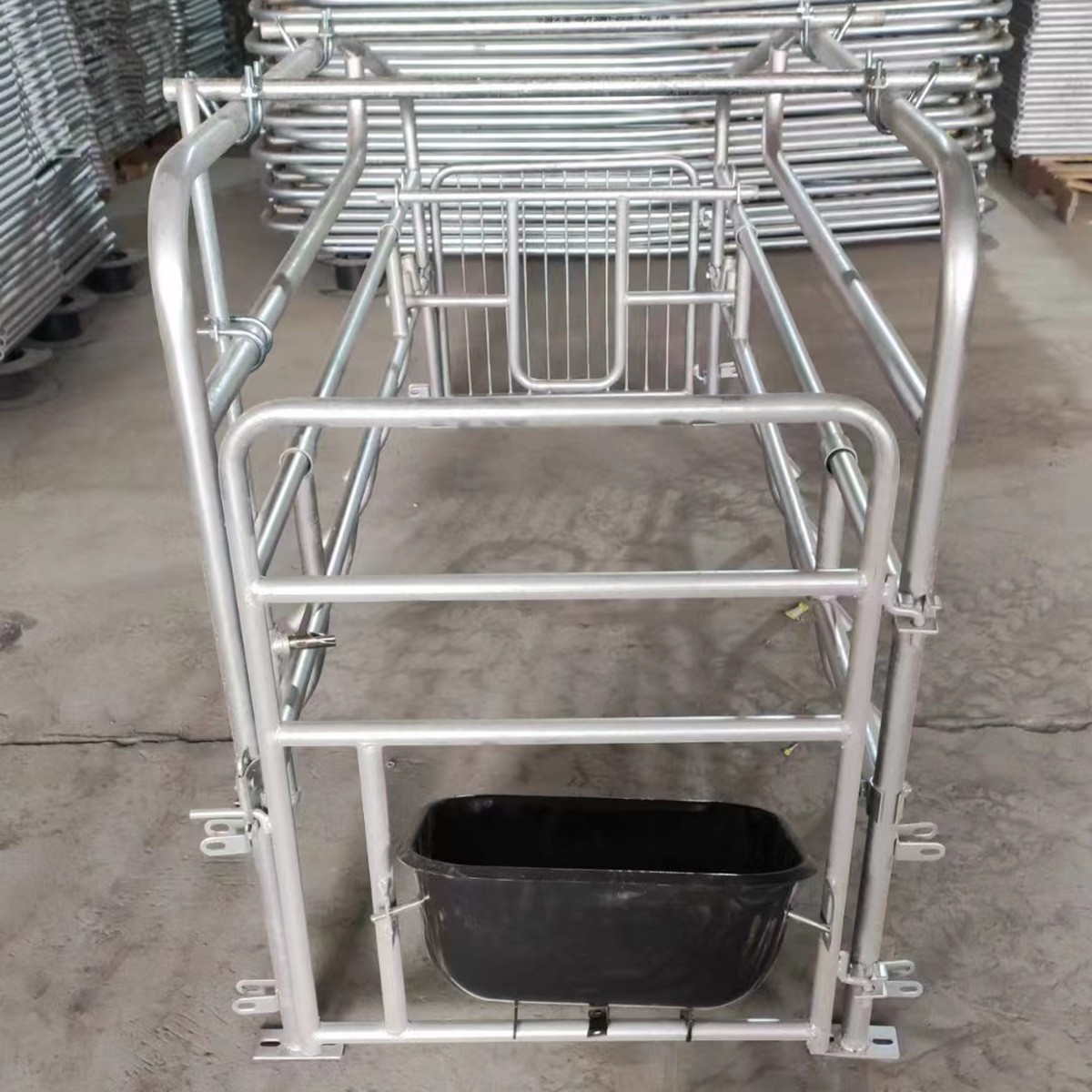 落地式母猪产床厂家批发产保两用落地式单体猪用设备母猪分娩床 1套图4