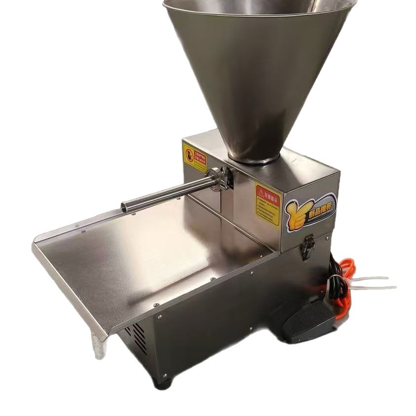 台式商用灌肠机家用小型灌香肠火腿肠腊肠机器全自动不锈钢灌肠机 1台图5