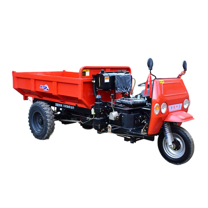 农用三马子三蹦子自卸翻斗柴油厂家厚农用拉货工程柴油工程三轮车 1部图5