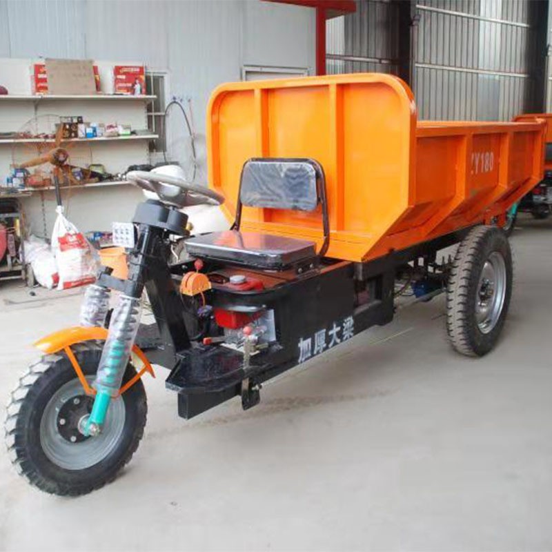 销售柴油三轮车 农用养殖运输车 1.5吨液压自卸斗三轮车 1辆图2