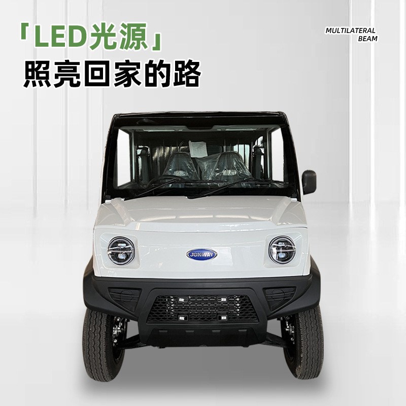 工厂供应电动皮卡四轮拉货车家用新能源款代步电瓶车大功率载货车图3