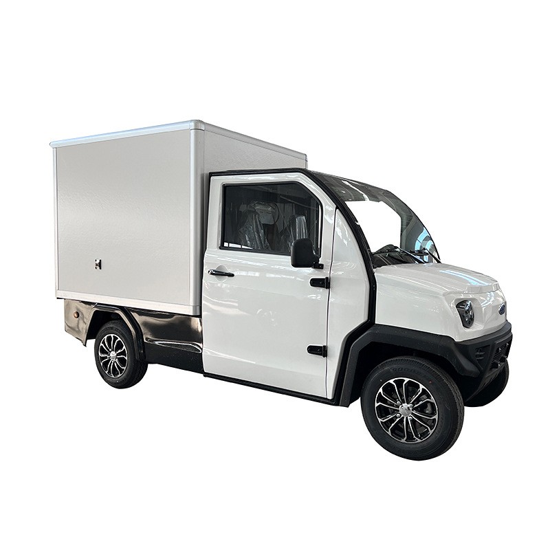 新能源电动四轮皮卡市内运输送货卖货车厢式电瓶车载货拉货电动车图5