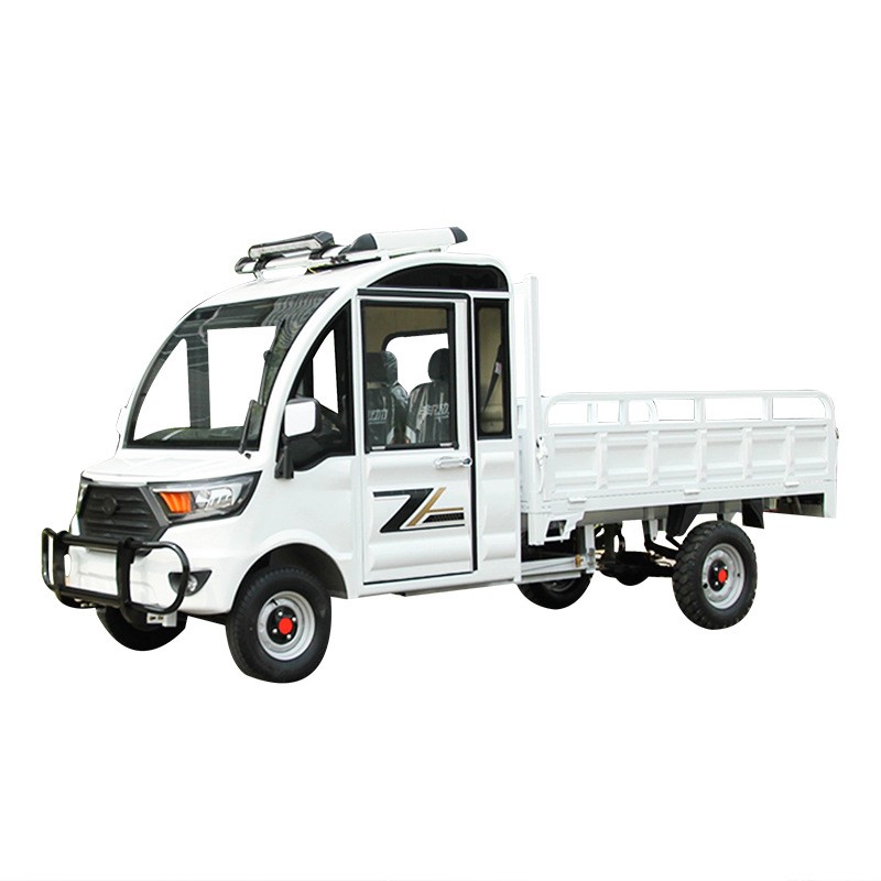 电动四轮货车山区农用拉货平板货运车载重王家用厢式皮卡新款货车图5