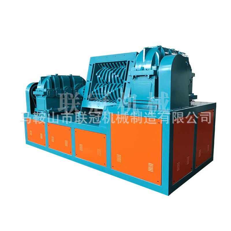 重型废旧金属撕碎机工业固废破碎生活废品粉碎机塑料剪切设备图5