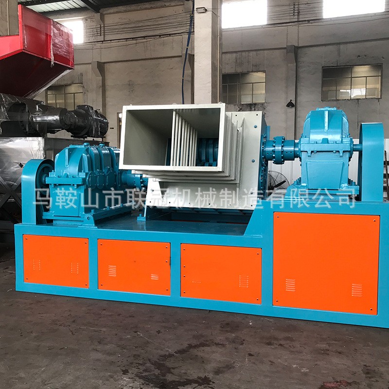 重型废旧金属撕碎机工业固废破碎生活废品粉碎机塑料剪切设备图2