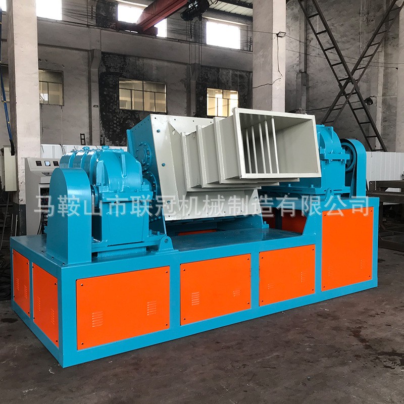 重型废旧金属撕碎机工业固废破碎生活废品粉碎机塑料剪切设备图4