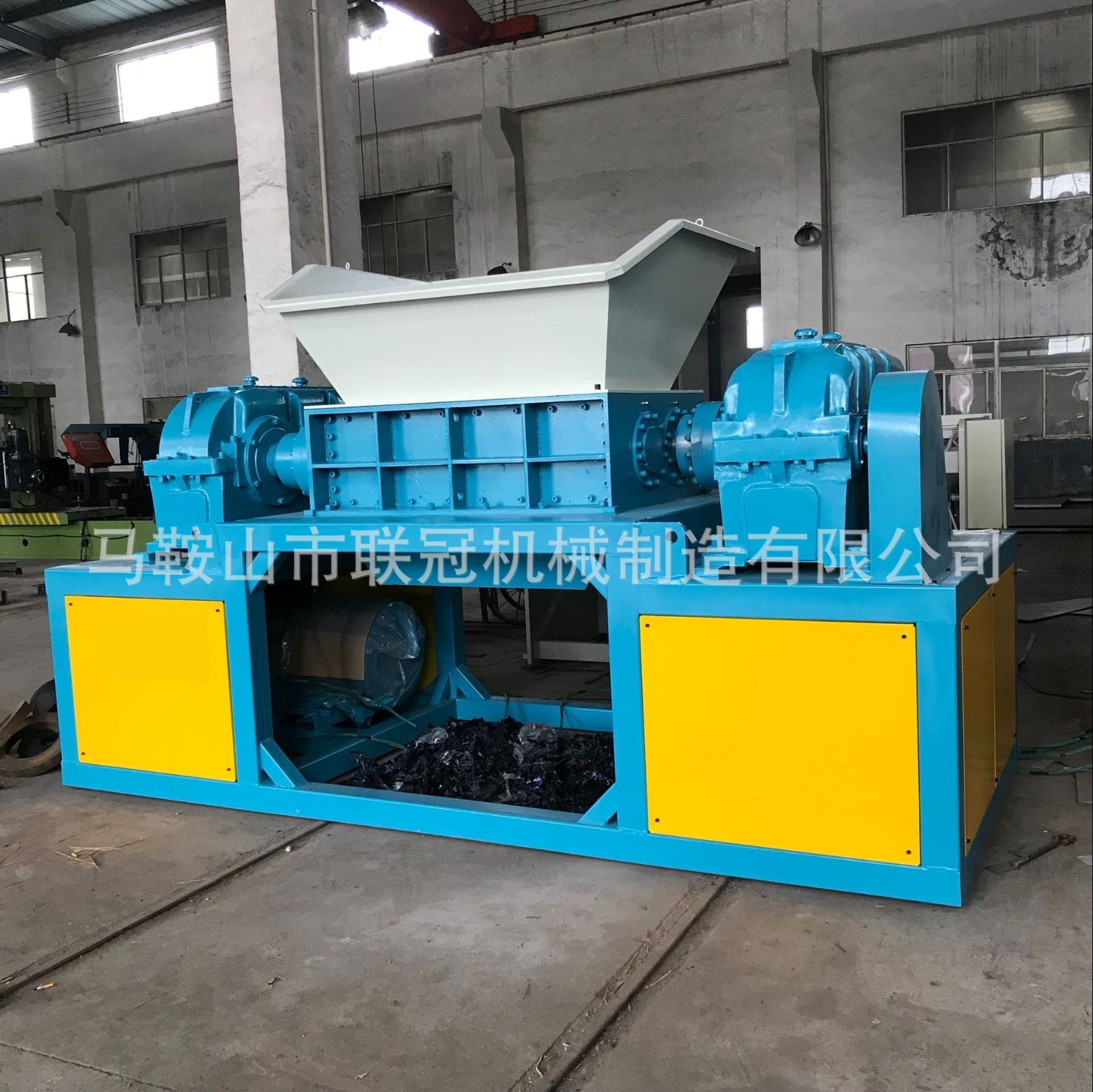 多功能家具生活垃圾双轴破碎机厂家塑料金属木材废铁大型撕碎机图3