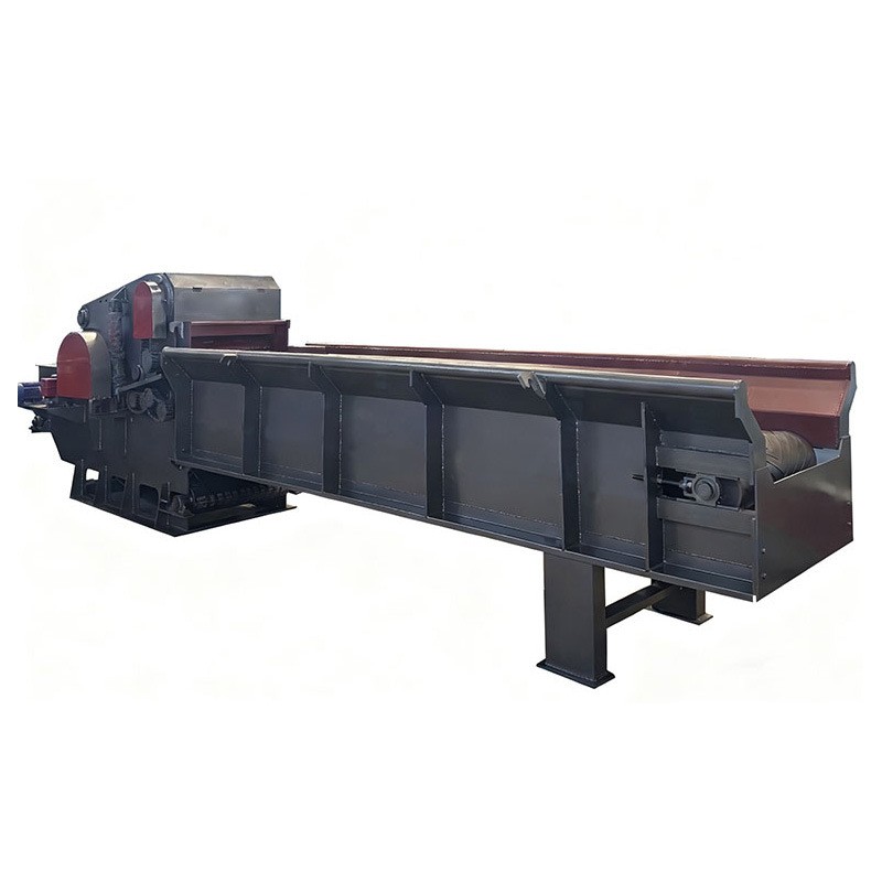 木材综合式破碎机 秸秆竹子木托盘粉碎机 移动树枝圆木模板切片机图5