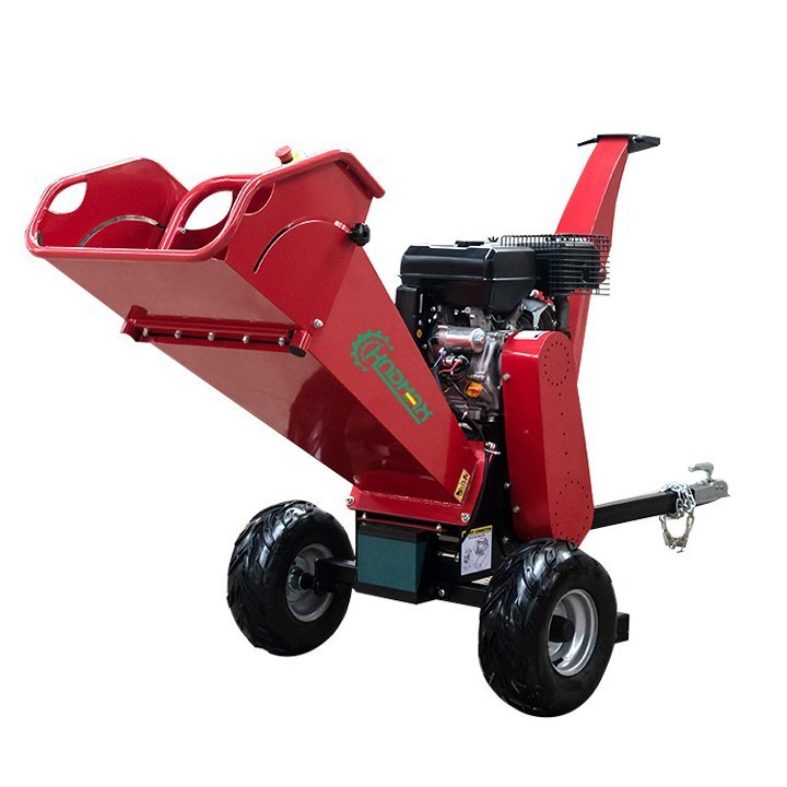 树枝粉碎机 家用园林碎木机果园枝条粉碎机鼓式碎枝机图2