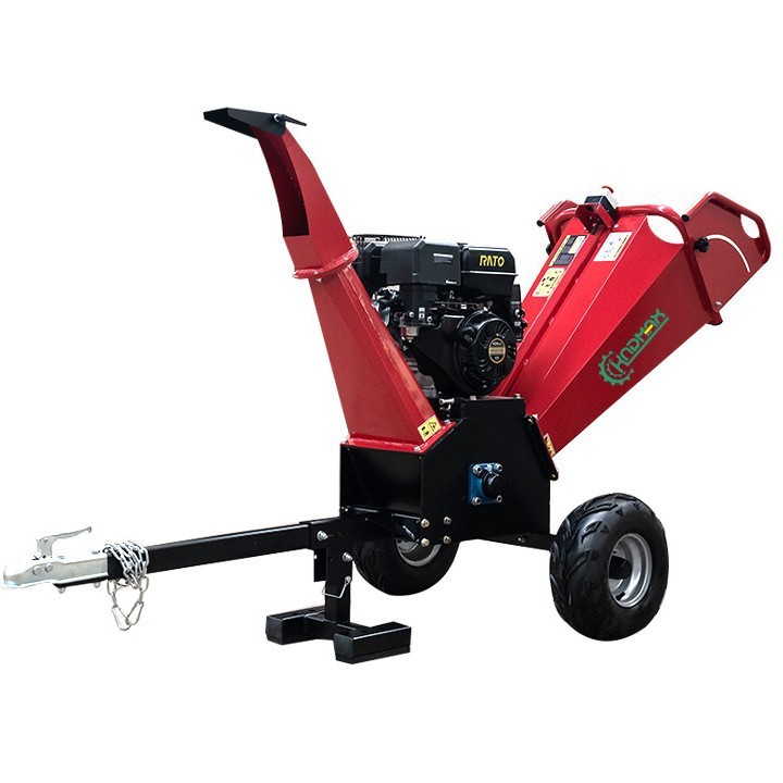 树枝粉碎机 家用园林碎木机果园枝条粉碎机鼓式碎枝机图3