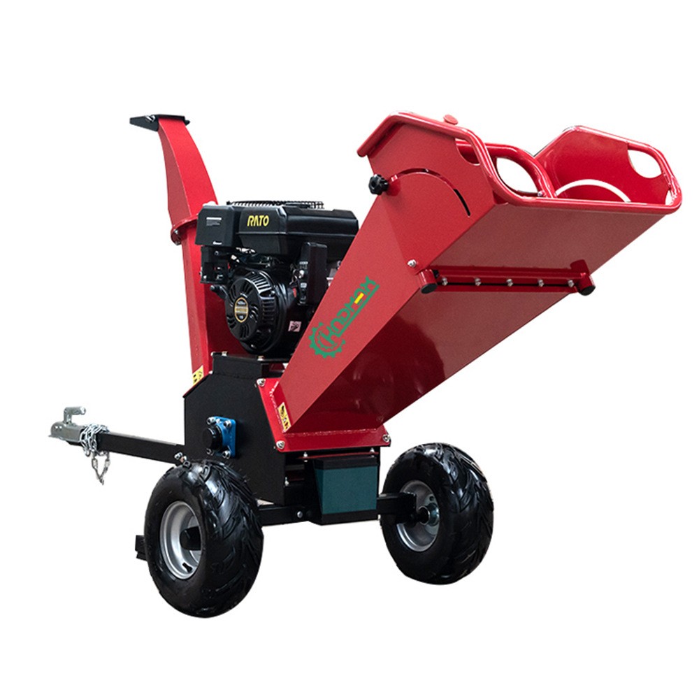 树枝粉碎机 家用园林碎木机果园枝条粉碎机鼓式碎枝机图5