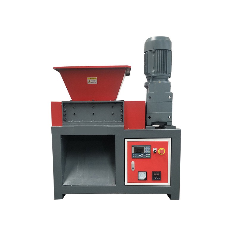 矿泉水瓶小型撕碎机金属电子垃圾木材撕碎机易拉罐油漆桶撕碎机图5