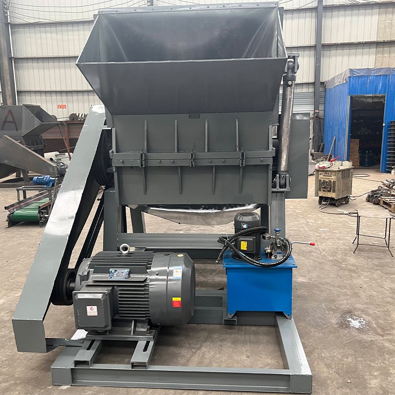 橡胶管材塑料粉碎机破碎机 工业用蓝桶撕碎机 保险杠边角 料粉碎机 1台图3