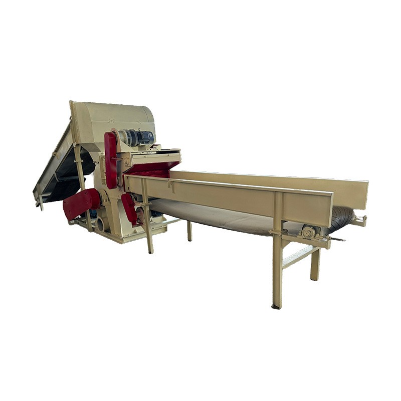 大帽子双口进料木材粉碎机园林树枝秸秆强制锯末机械 1台图5