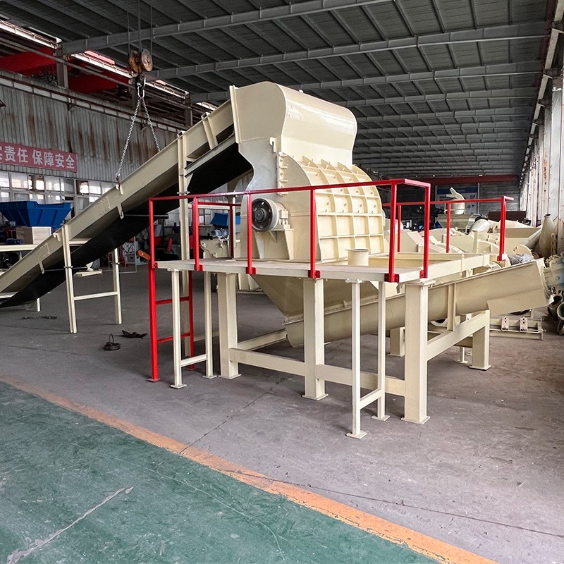 大帽子双口进料木材粉碎机园林树枝秸秆强制锯末机械 1台图4