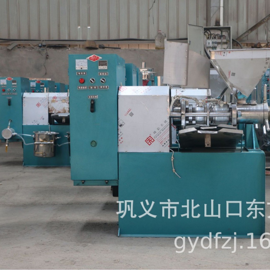 商用全自动挤油机小型花生芝麻大豆核桃仁液压榨油机生产厂家  1台图3