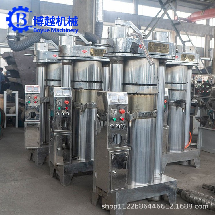全自动液压榨油机 立式芝麻核桃花生压油机 商用芝麻香油机 1台图2