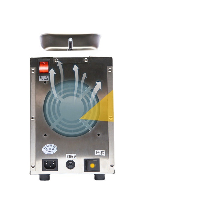 榨油机小型多功能全自动不锈钢花生菜籽油压榨机现货供应食用油图4