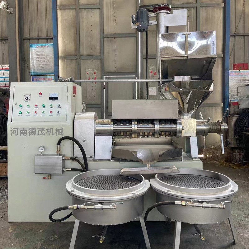 全自动商用榨油机大型不锈钢花生榨油机械全套设备家用小型榨油机图2