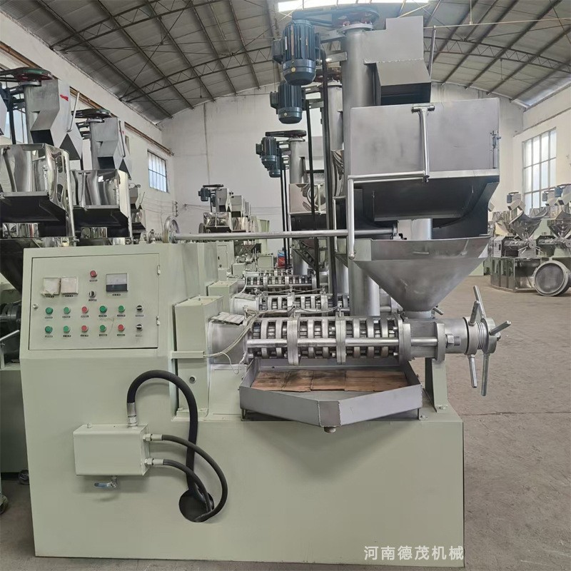 全自动商用榨油机大型不锈钢花生榨油机械全套设备家用小型榨油机图3