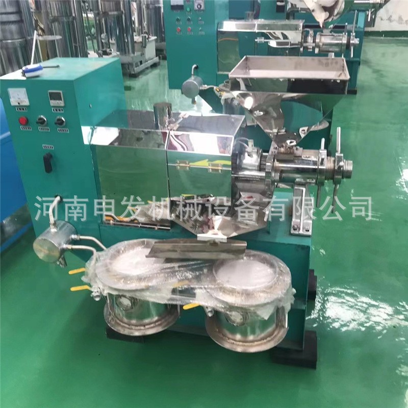 卧式液压榨油机 菜籽油机器 小型商用125榨油机茶油压榨机图2