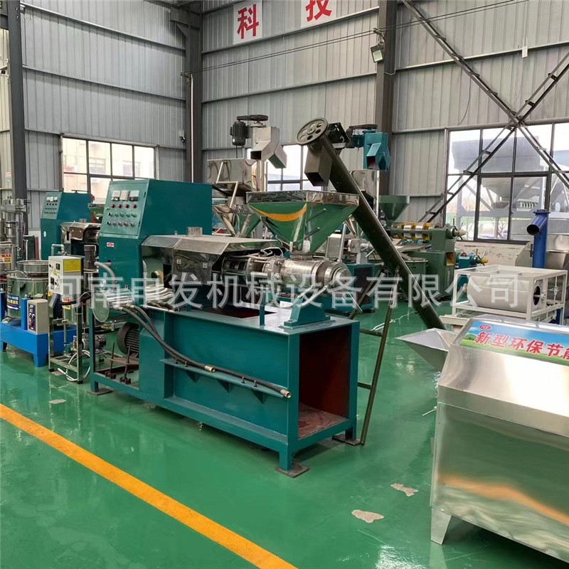 卧式液压榨油机 菜籽油机器 小型商用125榨油机茶油压榨机图3