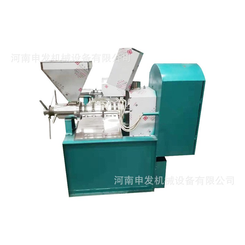 卧式液压榨油机 菜籽油机器 小型商用125榨油机茶油压榨机图5