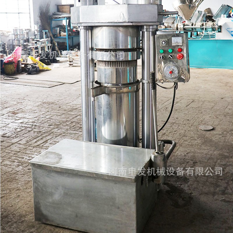 商用全自动液压榨油机轻松压榨芝麻核桃花生芝麻香油机出油量大图2