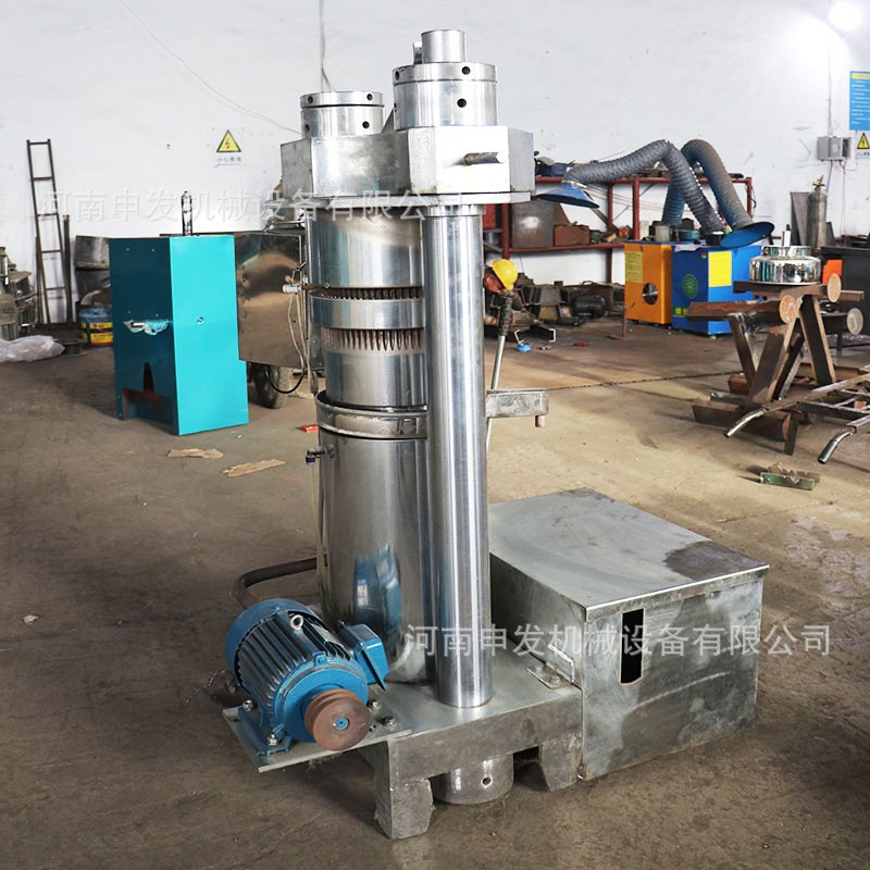 商用全自动液压榨油机轻松压榨芝麻核桃花生芝麻香油机出油量大图4