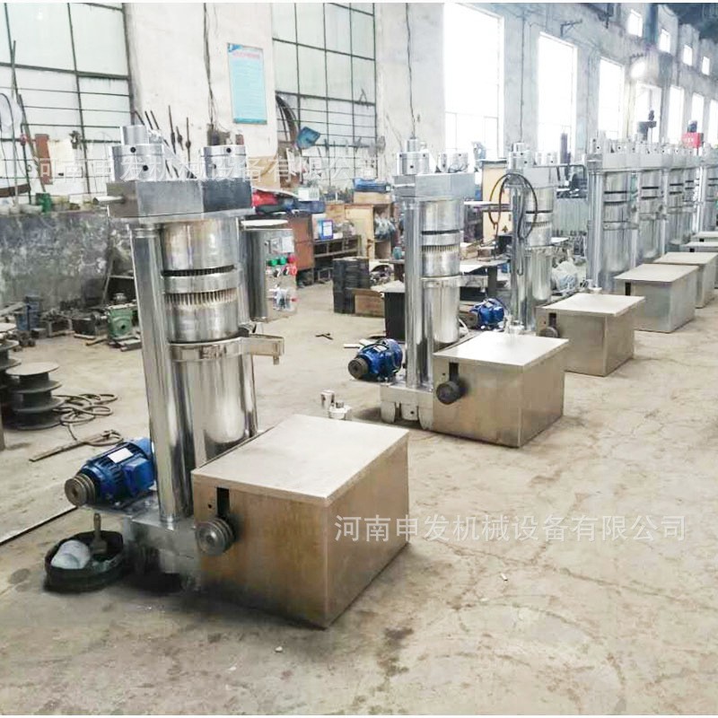 商用全自动液压榨油机轻松压榨芝麻核桃花生芝麻香油机出油量大图3